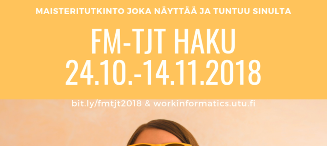 Maisteritutkinto tietojärjestelmätieteistä Maisteritutkinto tietojärjestelmätieteistä