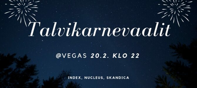 Talvikarnevaalit 20.2. Talvikarnevaalit 20.2.