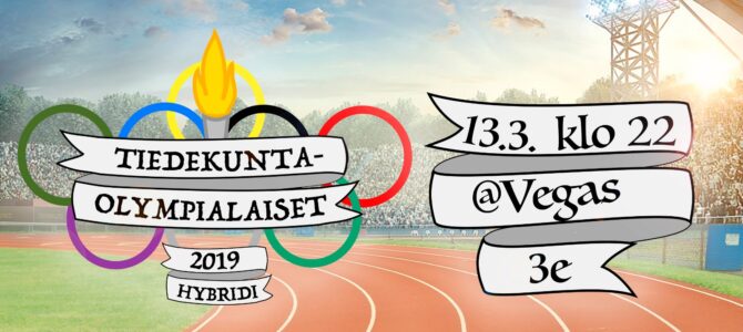 Hybridin Tiedekuntaolympialaiset 13.3. Hybridin Tiedekuntaolympialaiset 13.3.
