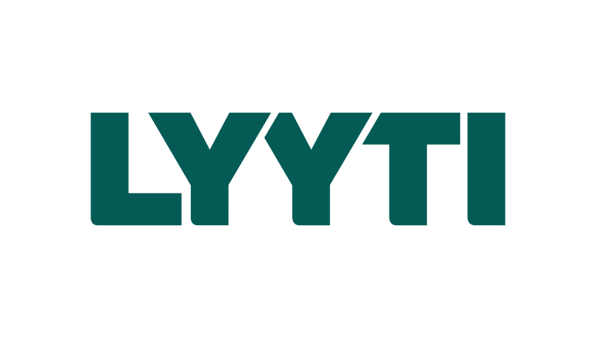 Logo of a sponsor. Sponsor is Lyyti.